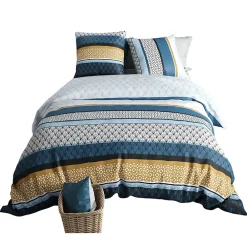 Eden Housse de couette + 2 taies 220 x 240 cm Ossis* Parure De Lit