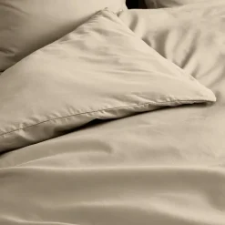 Housse de couette 100% Percale de Coton ORIGINE (240x220 cm - Sable)>Douceur D'Intérieur Clearance