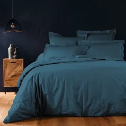 Housse de couette 2 personnes 240x220 100% coton 57fils>Douceur D'Intérieur Outlet