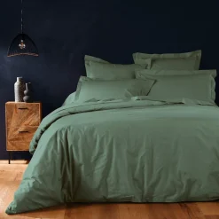 Douceur D'Intérieur Housse de couette 2 personnes 240x220 100% coton 57fils* Housse De Couette