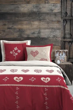 Eden Housse de couette + taie Coeur de montagne mondane* Parure De Lit