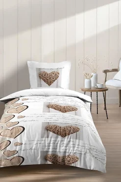 Eden Housse de couette + taie Charming coeur* Parure De Lit