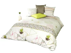 Eden Housse de couette + taie Cactus* Parure De Lit