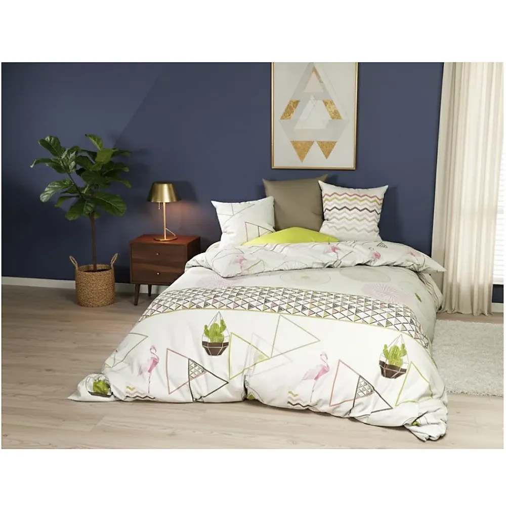 Eden Housse de couette + taie Cactus* Parure De Lit