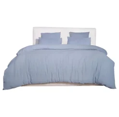 Eden Housse de couette + taies gaze de coton lave Douceur* Parure De Lit