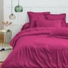 Housse de couette 240 x 220 cm "Prémium" pour lit 2 places - Prémium Magenta>Coton Pur Hot
