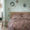 Housse de Couette 260 x 240 cm CAPUCINE Camel>L'Effet Papillon New