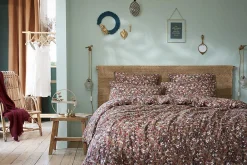 Housse de Couette 260 x 240 cm CAPUCINE Camel>L'Effet Papillon New