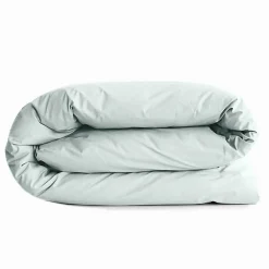 Housse de couette 260 x 240 cm "Prémium" pour lit 2 places King Size - Prémium Menthe>Coton Pur