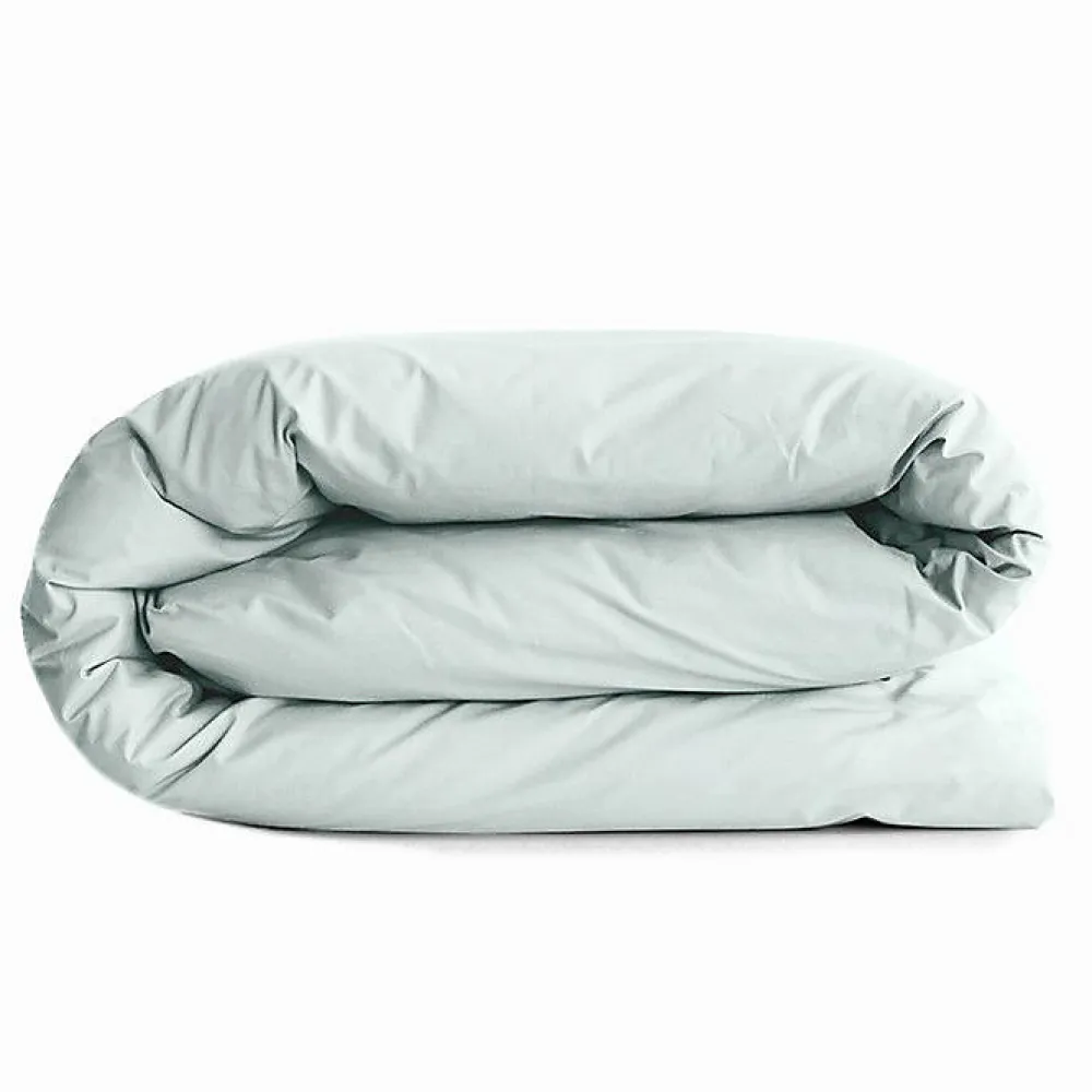Housse de couette 260 x 240 cm "Prémium" pour lit 2 places King Size - Prémium Menthe>Coton Pur