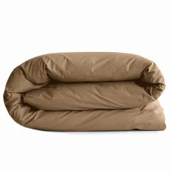 Housse de couette 260 x 240 cm "Prémium" pour lit 2 places King Size - Prémium Taupe>Coton Pur Best