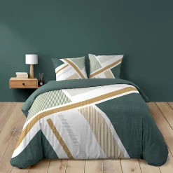 Housse de couette 240 x 220 cm + 2 taies Coton 42 fils ZÉPHYR>Douceur D'Intérieur Sale
