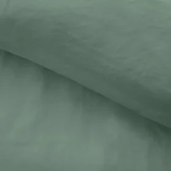 Douceur D'Intérieur Housse de couette 240 x 220 cm microfibre unie lavée LIAM Cèdre 2 taies incluses* Parure De Lit