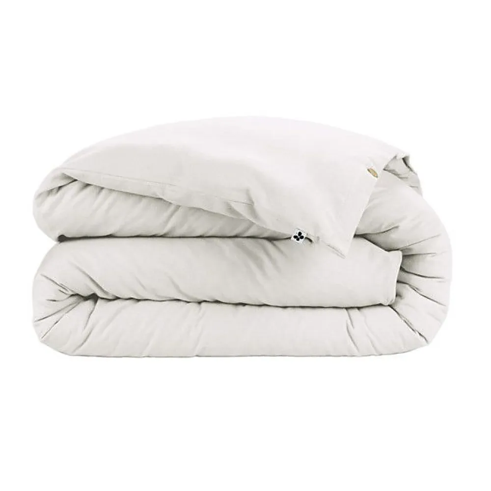 Housse de couette "Candice" toutes dimensions Flanelle de Coton - Candice Neige - Housse de couette 260 x 240 cm>L'Effet Papillon Online