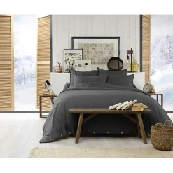 Housse de couette "Candice" toutes dimensions Flanelle de Coton - Candice Orage - Housse de couette 200 x 200 cm>L'Effet Papillon Online