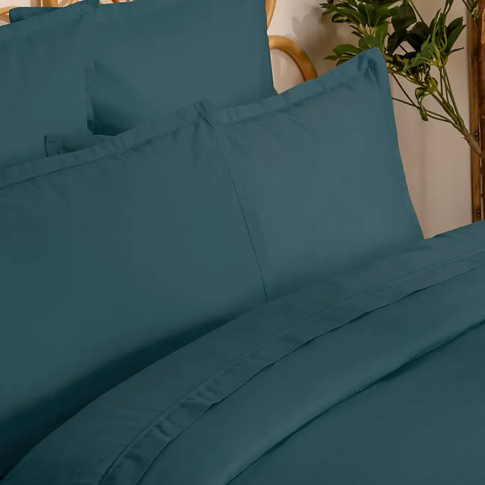 Atmosphera Créateur D'Intérieur Housse de couette Carina en coton 200x140cm bleu orage - Atmosphera* Housse De Couette