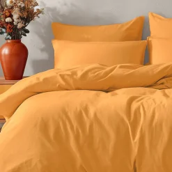 Housse de couette en coton Caramel 240x220 cm STUDIO>Sensei Maison New