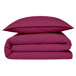 Housse de couette en coton 57 fils unie 200x200cm>Future Home New