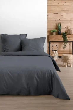 Eden Housse de couette en coton uni ne* Housse De Couette