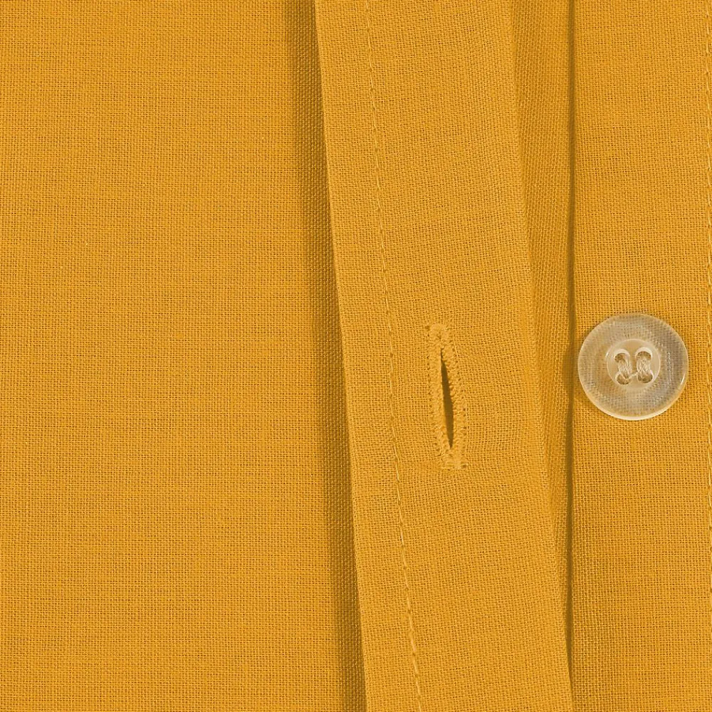 Atmosphera Créateur D'Intérieur Housse de couette en coton - jaune moutarde 140x200 cm - Atmosphera* Housse De Couette
