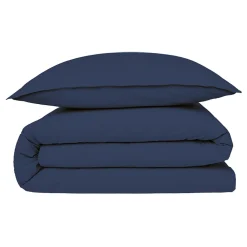 Future Home Housse de couette en coton 57 fils unie 200x200cm* Housse De Couette