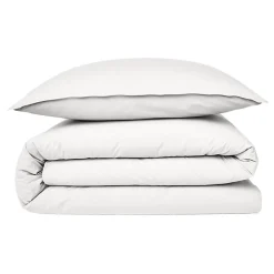 Future Home Housse de couette en coton 57 fils unie 140x200cm* Housse De Couette