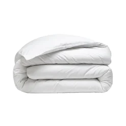 Housse de couette en coton Blanc 260x240 cm STUDIO><noscript><img width=