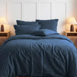 Sensei Maison Housse de couette en gaze de coton Indigo 260x240 cm LOFT* Housse De Couette