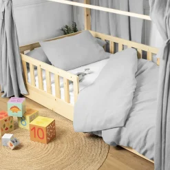 Housse de couette en gaze de coton Jeanne>Sevira Kids Hot