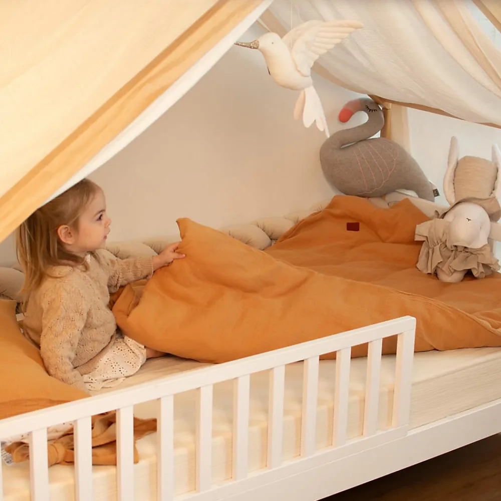 Housse de couette en gaze de coton Jeanne>Sevira Kids Outlet