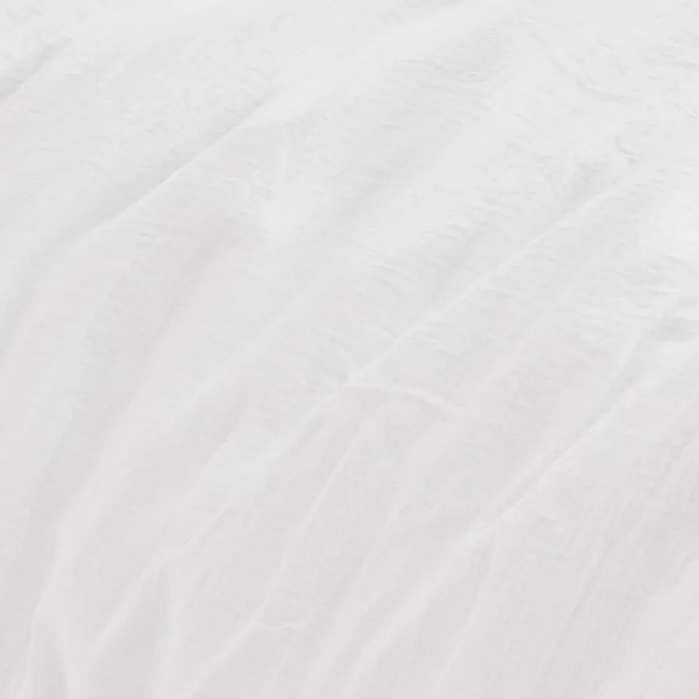 Sensei Maison Housse de couette en gaze de coton Blanc 240x220 cm LOFT* Housse De Couette