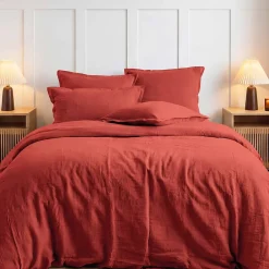 Sensei Maison Housse de couette en gaze de coton Terracota 260x240 cm LOFT* Housse De Couette
