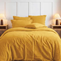 Housse de couette en gaze de coton Caramel 140x200 cm LOFT>Sensei Maison Best