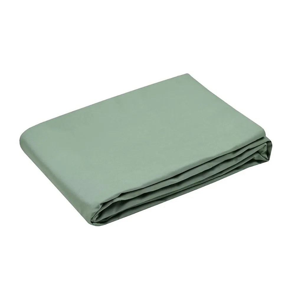 Housse de couette en percale de coton uni Elysée>Eden Sale