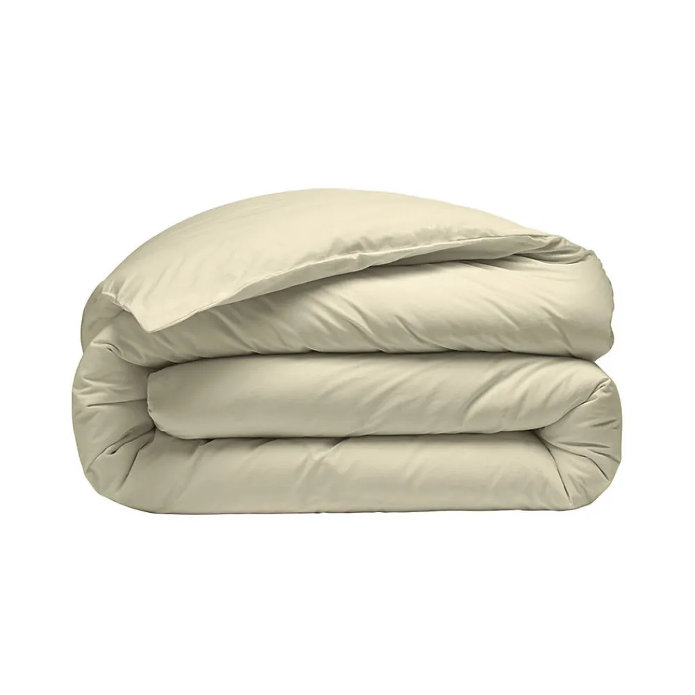 Housse de couette en percale coton Ficelle 140x200 cm SOFT PERCALE>Sensei Maison Sale