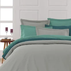 Sensei Maison Housse de couette en percale coton Gris Perle 260x240 cm SOFT PERCALE* Housse De Couette