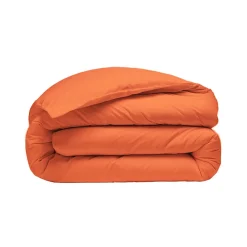Sensei Maison Housse de couette en percale coton Corail 200x200 cm SOFT PERCALE* Housse De Couette