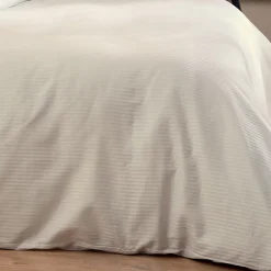 Tradilinge Housse de couette esprit grand hôtel (200x200 cm - Sable)* Housse De Couette