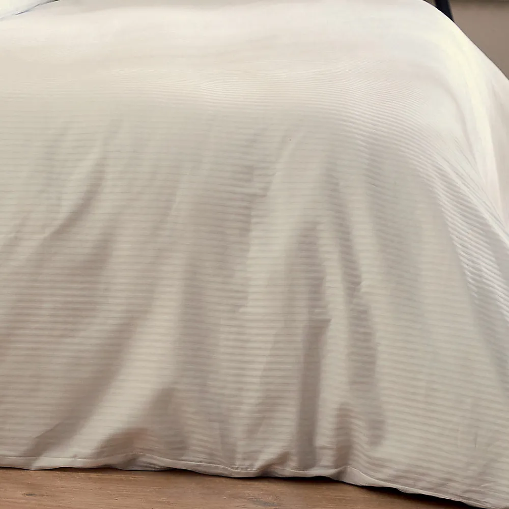 Housse de couette esprit grand hôtel (240x220 cm - Sable)>Tradilinge Sale
