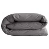 Housse de couette "Manoir" percale pur coton peigné longues fibres 80 fils/cm² - Ardoise - Housse de couette 240 x 220>Vent Du Sud