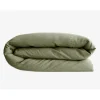 Vent Du Sud Housse de couette Palace 100% coton teint lavé - Palace Sauge - Housse de couette 260 x 240 cm* Housse De Couette