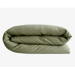 Vent Du Sud Housse de couette Palace 100% coton teint lavé - Palace Sauge - Housse de couette 260 x 240 cm* Housse De Couette