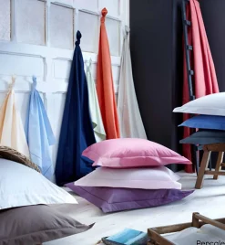 Housse de couette percale 200 x 200 cm unie (200x200 cm - Naturel)>Tradilinge Online