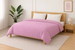 Housse de couette Polycoton Lilas - 2 personnes 220 x 240 - Toutes saisons ->Mortreux Hot