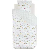 Eden Housse de couette reversible + 1 taie Petites voitures* Parure De Lit