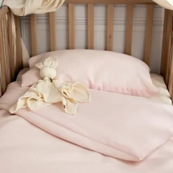 Sevira Kids Housse de couette réversible gaze de coton & nid d'abeille* Parure De Lit