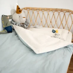 Sevira Kids Housse de couette réversible en Lin lavé* Housse De Couette