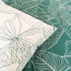 Housse de couette réversible 240x220 TILDA + 2 taies 100% coton adouci 57 fils/cm2><noscript><img width=