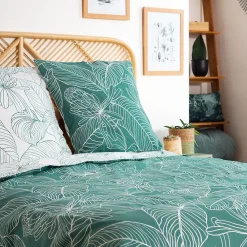 Housse de couette réversible 240x220 TILDA + 2 taies 100% coton adouci 57 fils/cm2><noscript><img width=