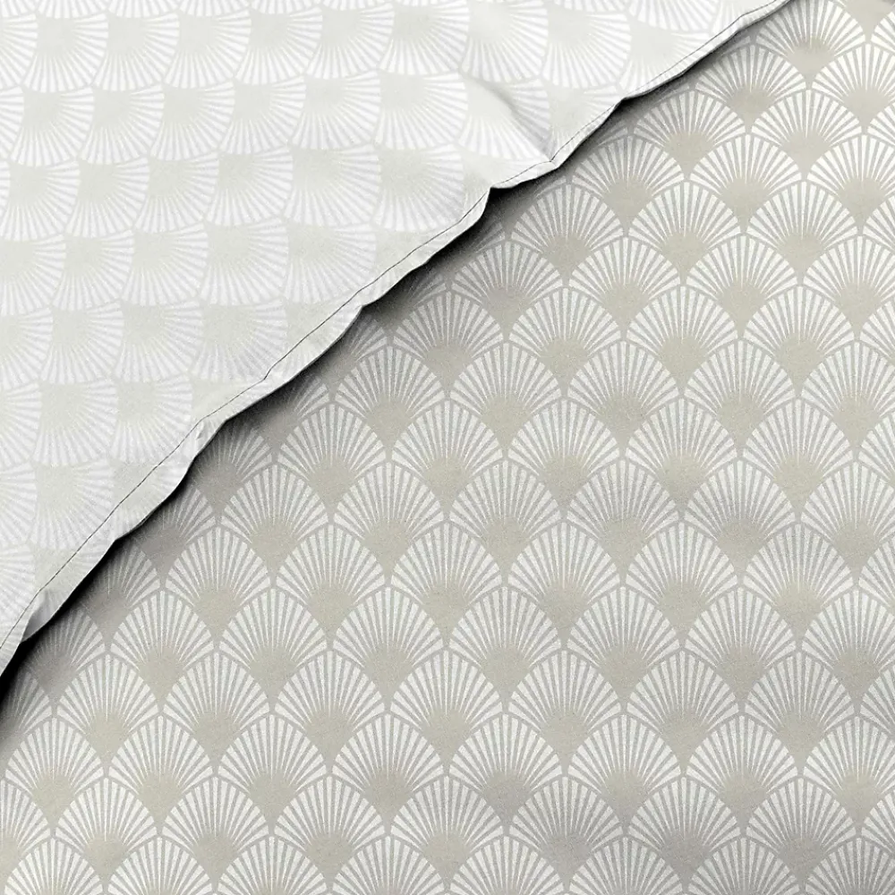 Douceur D'Intérieur Housse de couette réversible 240 x 220 cm + 2 taies Coton 57 fils RAONI* Housse De Couette